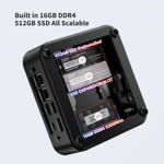 El mini PC DreamQuest viene con sistema operativo Intel N150 16 GB DDR4 512 GB S