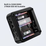 El mini PC DreamQuest viene con sistema operativo Intel N150 32 GB DDR4 1 TB SSD