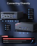 Mini PC para videojuegos KAMRUI AMD Ryzen 7 5825U 32 GB de RAM 512 GB SSD