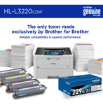 Impresora Brother Hl-l3220cdw A Color Inalámbrica Compacte
