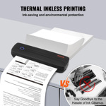 Impresora Térmica Portátil Vevor Bluetooth 300 Dpi