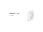 Papel de Impresora Térmica de Etiquetas NIIMBOT Compatible con D11