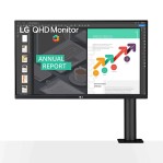 Monitor Ergo Ips Qhd 27 Pulgadas LG 27qn880 1440p con Freesync