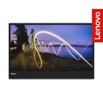 Monitor Portátil Lenovo ThinkVision FHD M15 15.6" negro