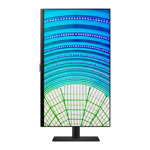 Monitor Samsung Viewfinity S6 27" IPS QHD Negro, Ergonómico, USB Hub, Flicker-Free