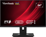 Monitor Viewsonic ergonomico 24" 1080p ips
