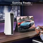 Monitor portátil ZSCMALLS de 15.6 pulgadas Full HD USB-C con altavoz