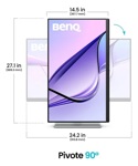 Monitor Ips Para Mac Ma270u Benq 27 Pulg 4k Uhd Gris