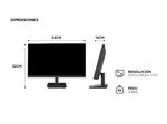 Monitor LG 24 LED MS500 Borderless 100 Hz 5ms
