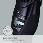 Recortadora De Barba Panasonic Inalámbrica Er-gb42-k Negra
