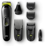 Corta Pelo Y Barba Braun Mgk3221 Multifunción 6 En 1