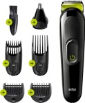 Corta Pelo Y Barba Braun Mgk3221 Multifunción 6 En 1