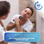 Afeitadora eléctrica PHILIPS para hombre recargable Wet/Dry 6600