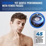 Afeitadora eléctrica PHILIPS para hombre recargable Wet/Dry 6600