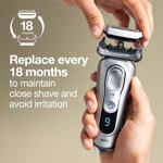 Cabezal de repuesto para afeitadora Braun Series 9