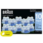 Cartuchos de recarga Braun Clean & Renew CCR para afeitadora x10