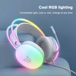 Auriculares para juegos ONIKUMA X25 RGB con cancelación de ruido