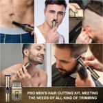 Maquinilla de afeitar eléctrica profesional Hair Clipper Hatteker para hombre