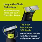 Afeitadora y recortadora eléctrica Philips Norelco OneBlade 360 Pro