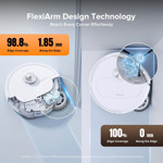 Aspiradora Robot Roborock Qrevo Master 10,000pa Blanco