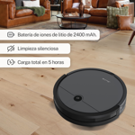 Aspiradora Robot Smart-Tek Ava Mini II Aspira y Trapea WIFI