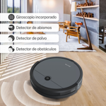Aspiradora Robot Smart-Tek Ava Mini II Aspira y Trapea WIFI