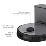 Aspiradora Inteligente Smart-Tek Robot Ava Pro X WIFI
