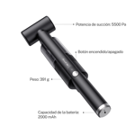 Aspiradora Smart Tek de mano Inalambrica + Robot Ava Pro X