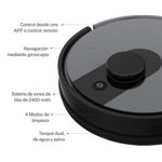 Aspiradora Smart Tek de mano Inalambrica + Robot Ava Pro 2
