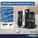 Aspiradora Lava Tapizados Midow 600w Alfombras Manchas Sofa