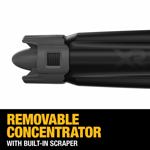 Sopladora de hojas DEWALT 20V MAX* XR portátil inalámbrica DCBL722B