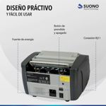 MÁQUINA DE CONTAR BILLETES SUONO AL5117 PORTÁTIL