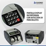 MÁQUINA DE CONTAR BILLETES SUONO AL5117 PORTÁTIL