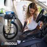 Aspiradora Sopladora Midow 15l 1200w Liquido Polvo Hepa