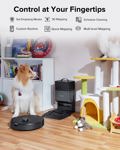Robot aspirador y trapeador Roborock Q5 Pro+, con capacidad de vaciado automático, 2,5 litros