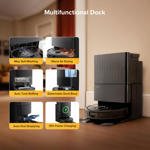 Robot Aspirador Roborock Qrevo S5v Color Negro