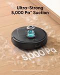 Robot aspirador eufy L60 con estación de vaciado automático, bolsa de polvo de 2,5 L