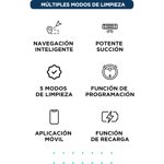 Aspiradora Trapeadora Robot Gadnic 5 Modos 