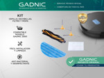 Kit de repuestos Gadnic Para Aspiradora Robot Z850 - ROB00103