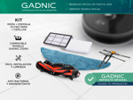 Kit de repuestos de Gadnic Z1000 Para Aspiradora Robot ROB00094