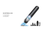 Aspiradora Para Auto Inalámbrica Baseus 30W Recargable 