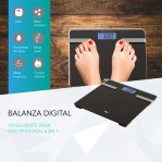 Balanza Personal Digital de Baño Nictom BP02 Negra