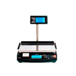 Balanza Comercial Digital Kretz Aura Eco 2 30kg Con Mástil 110v 240v Negro