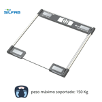 Balanza digital Silfab Crystal Slim BE211