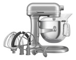 Batidora Kitchenaid De Pie 7l, Color Plateado Calidad