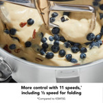 Batidora Kitchenaid De Pie 7l, Color Plateado Calidad