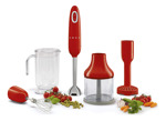 Batidora De Mano Smeg Retro Años 50 Con Accesorios