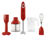 Batidora De Mano Smeg Retro Años 50 Con Accesorios