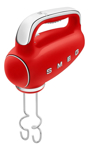 Mezclador De Mano Eléctrico Smeg Estilo Retro Rojo