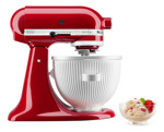 Batidora De Pie Kitchenaid Para Helados, 1.89 L, Blanca